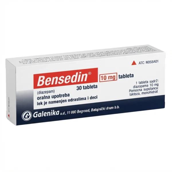 Bensedin Diazepam 10mg Tablet