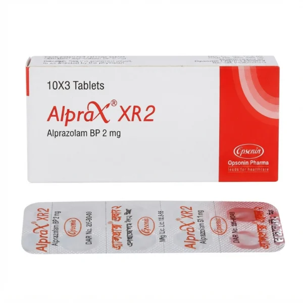 Alprax XR 2 (Alprazolam 2mg)