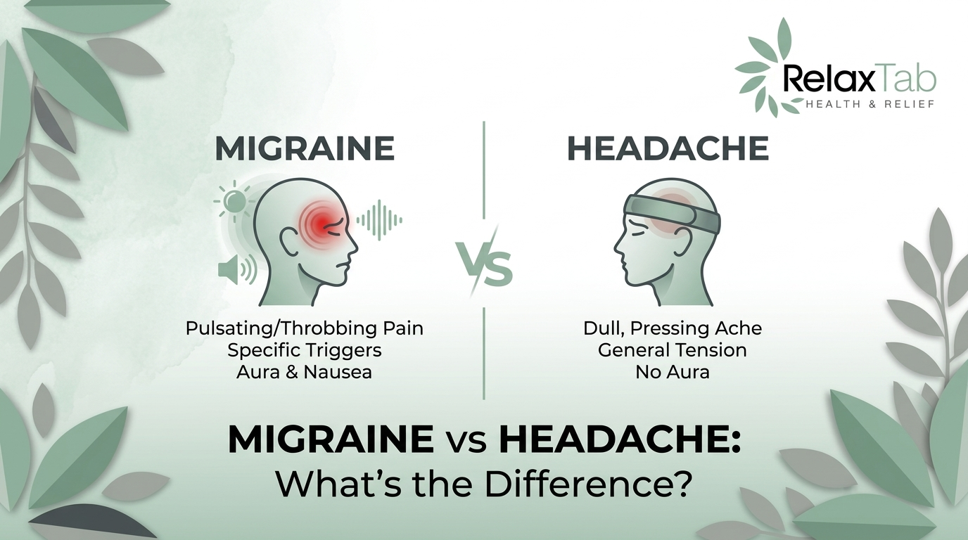 migraine vs headache