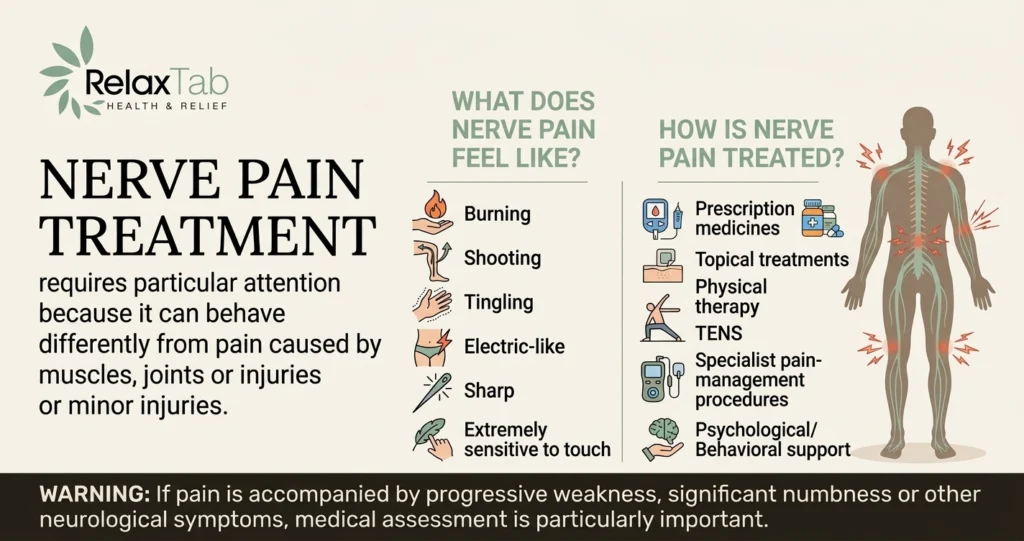 types of pain and treatment options
